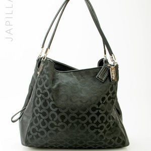 Coach Phoebe Op art Canvas Tote